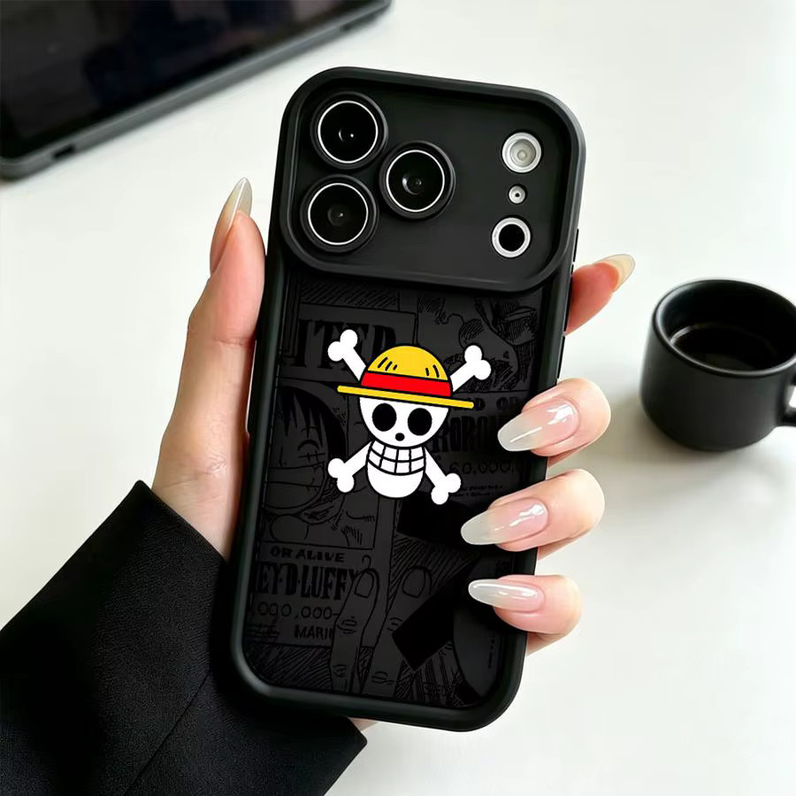 Handyhülle im One Piece Anime Design für Apple iPhone 15 14 13 12 11 Pro Max Plus XR XS Mini, Multicolor - Bild 2