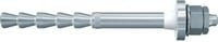 Fischer Highbond-Anker dynamic FHB-A dyn chemischer Betonanker aus verzinktem Stahl, Durchmesser: 16 mm, Tiefe: 125 mm - Bild 1