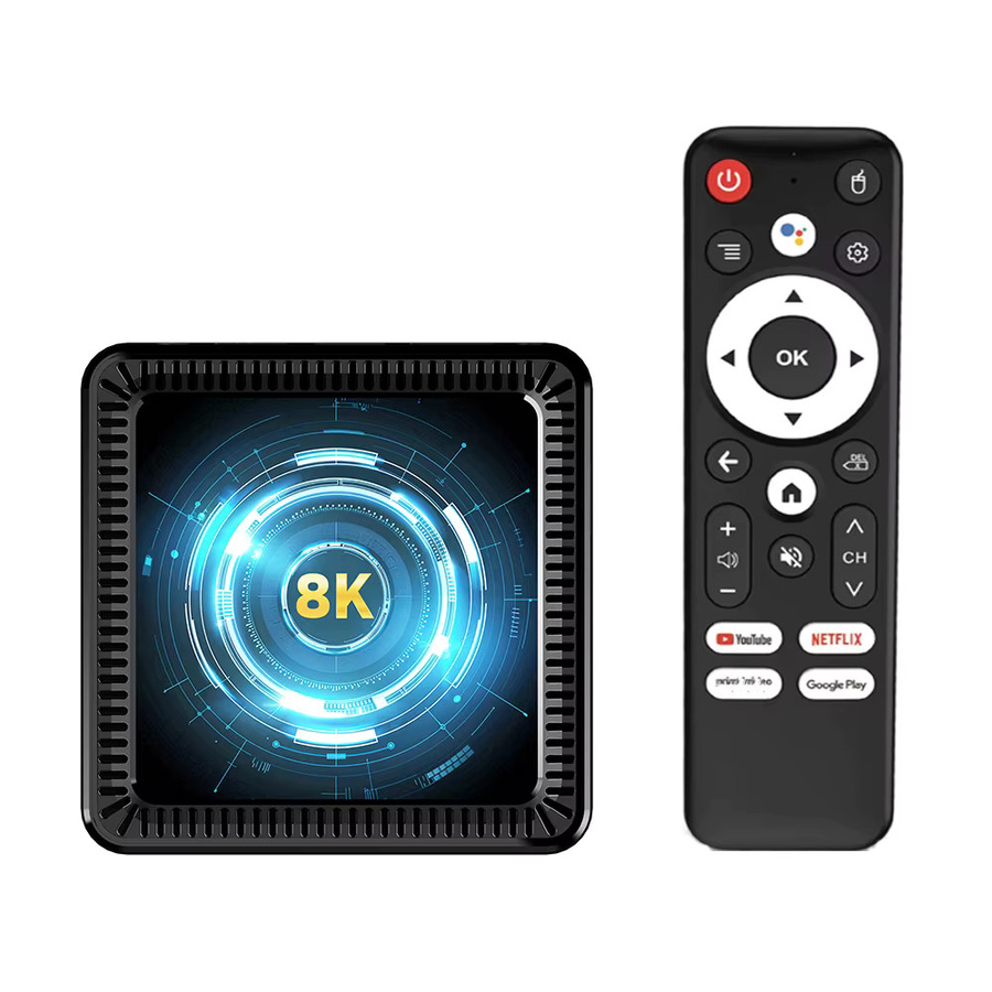 UOSU Smart TV Box Q19 mit Android 16, Allwinner H618 Quad-Core Prozessor, 8GB RAM + 256GB Speicher, Dual Wifi6, 4K UHD & 8K Video Unterstützung, Google Sprachassistent, Schwarz - Bild 7