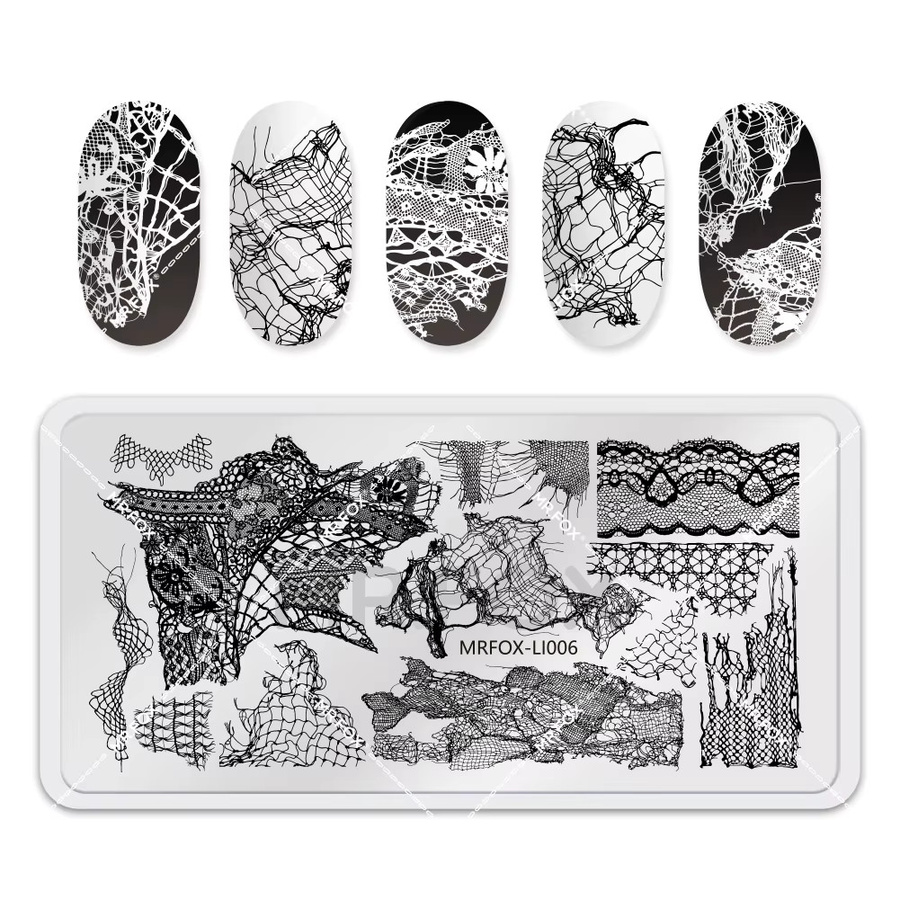WAKEFULNESS Nagelstempelplatte aus Edelstahl, Metallic - Bild 2