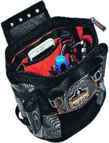 TENACIOUS Werkzeugbeutel Premium 5517 aus Polyester in Schwarz mit Reiß- und Federverschluss - Bild 1