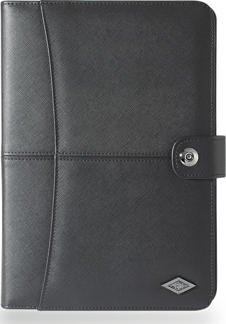 WEDO Tablet-PC Organizer Accento A5 aus Kunstleder in Schwarz für Tablets von 24,64 cm bis 26,67 cm - Bild 1
