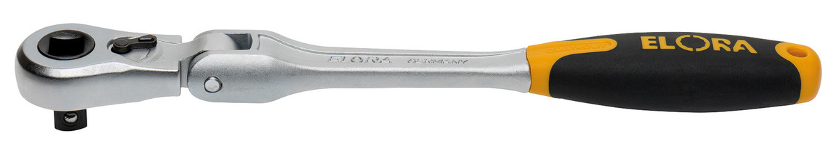 Elora Hebelumschaltknarre mit Gelenk 1/2 Zoll in Silber ELORA-770-L1G - Bild 1