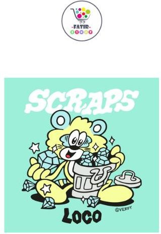 Loco SCRAPS Album No POB in Weiß - Bild 1