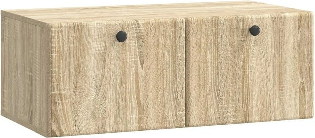 vidaXL Wandmontierter TV-Schrank Sonoma-Eiche B/H/T: 78,5 x 41 x 30 cm - Bild 1