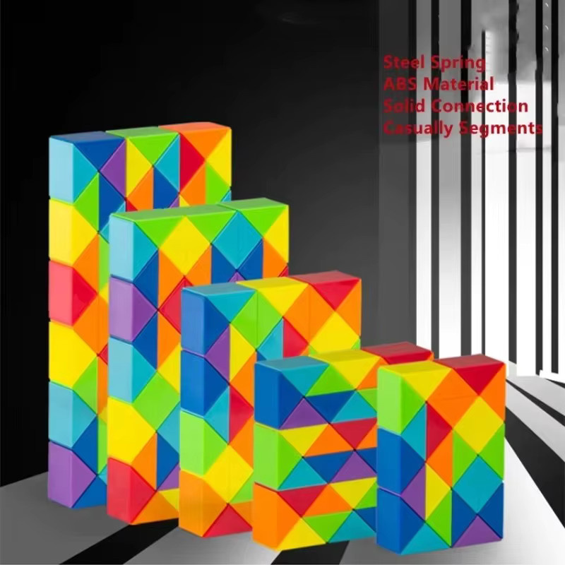 Dingsheng Magic Rule Snake, 3D-Puzzle, mehrfarbig - Bild 4
