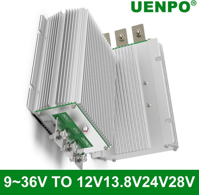 UENPO DC-DC Spannungsregler DC-DC Stromwandler Inverter Transformator 9-36V zu 36V in Silber - Bild 1