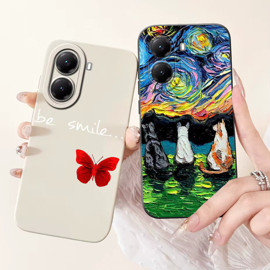 Handyhülle mit Cartoon-Design für Xiaomi Poco X7 Pro 5G und Poco X7 in Multicolor aus weichem TPU - Bild 2