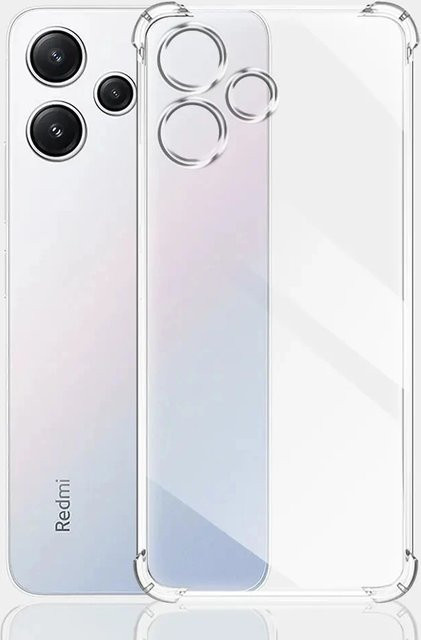 Stoßfeste Silikon-Handyhülle für Xiaomi Redmi Note 11 12 13 14 15 Pro Plus 5G, Transparent - Bild 1