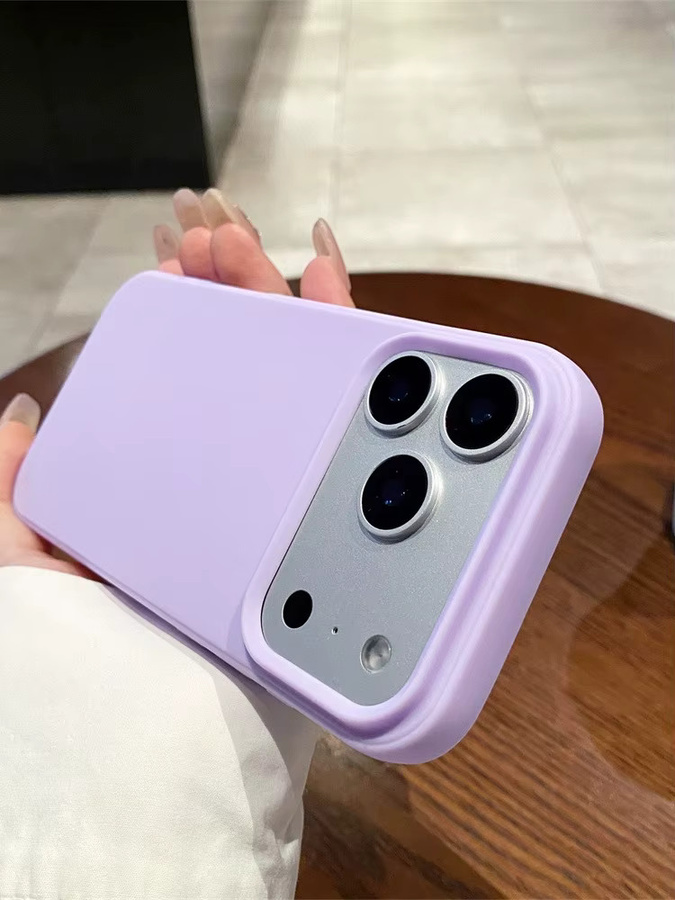 Mattierte und stoßfeste Silikon-Schutzhülle für Apple iPhone (verschiedene Modelle), Gelb - Bild 4