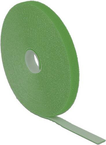 Delock 18728 Klettband zum Bündeln in Grün, Länge: 10 m, Breite: 13 mm - Bild 1