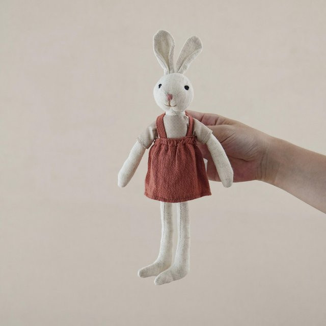 Yiran toy Baby Puppe Hase, Plüschhase, ab 0 Jahre - Bild 1