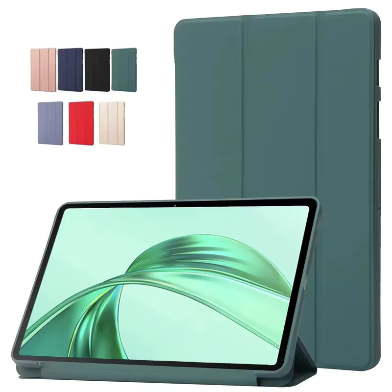 Honor Tablet Hülle für Honor Pad X8a 2024 und X8b, PU-Leder mit weicher Silikon-Rückseite und Standfunktion, Farbe: Pink, 11 Zoll - Bild 3