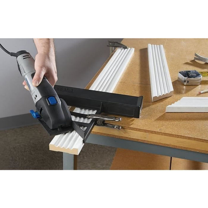 Dremel Gehrungswinkel-Vorsatz DSM840 in Schwarz für DSM20 - Bild 2