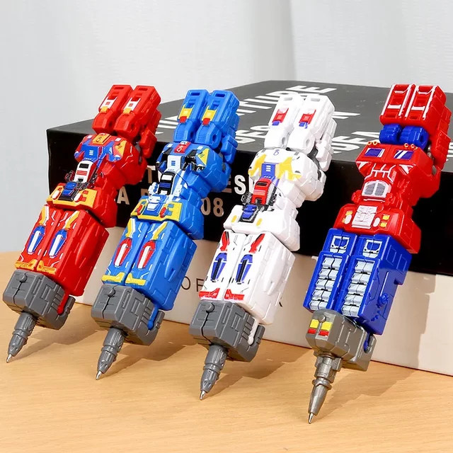 Hasbro Transformers Verformbarer Kugelschreiber als Transformations-Roboter-Actionfigur in Multicolour - Bild 1