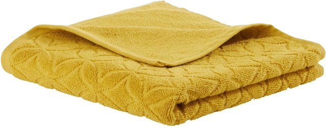 Modern Living Handtuch Naime aus Baumwolle in Gelb, Breite: 50 cm, Länge: 100 cm - Bild 1