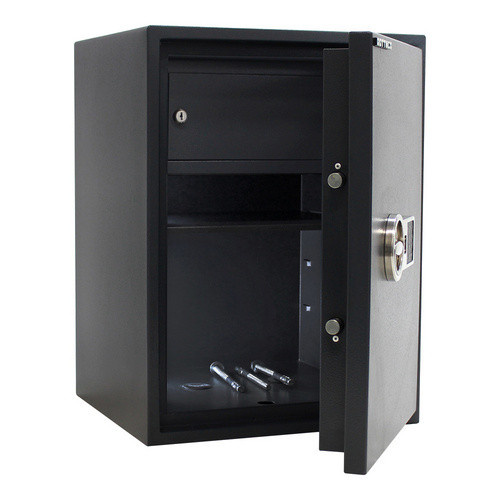Rottner Tresor Power Safe aus Stahl in Anthrazit mit elektronischer Verriegelung, B: 44,5 cm, H: 60 cm - Bild 2