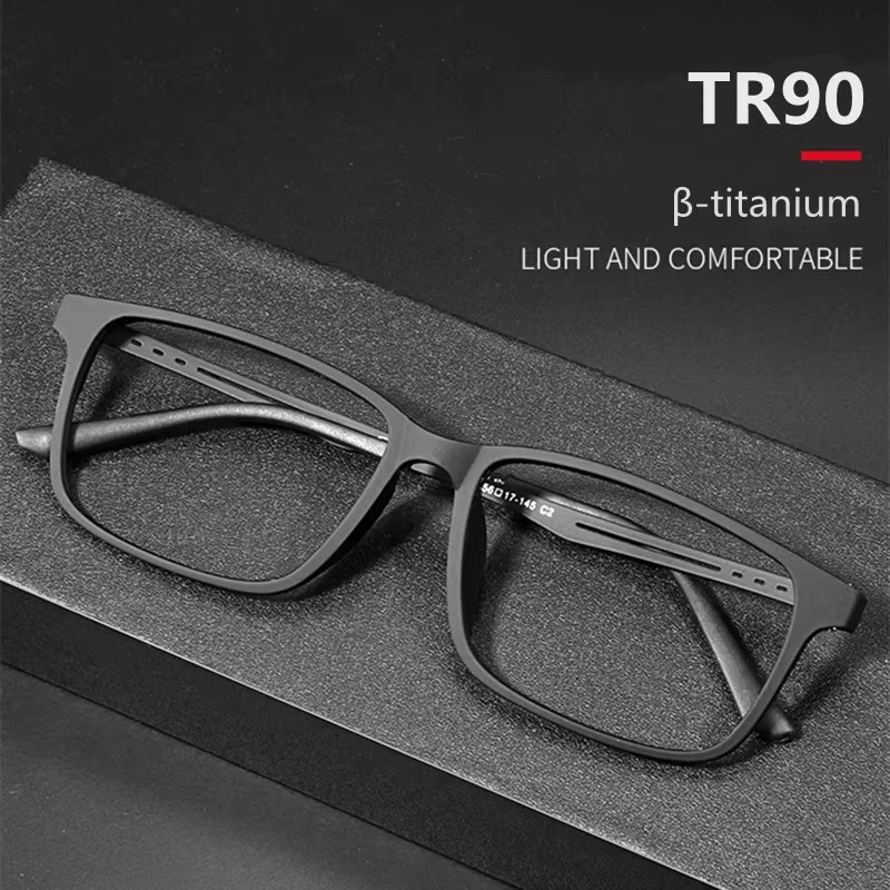 Mai Blume Mode Lesebrille, Metall, Vollrand, rechteckig, Schwarz, Herren - Bild 1