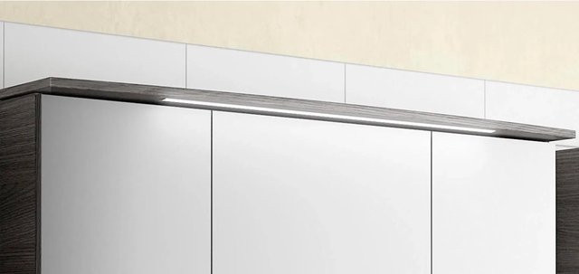 Pelipal Kranzbeleuchtung Serie 4010 LED Ring in Graphit Struktur mit 122 cm Breite - Bild 1