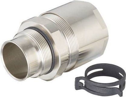 HARTING Kabelverschraubung M40 aus Messing in Silber - Bild 1