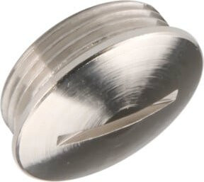 Lapp Blindstopfen SKINDICHT-BL-M-12X1,5 aus vernickeltem Messing in Silber, halogenfrei und UV-beständig - Bild 1