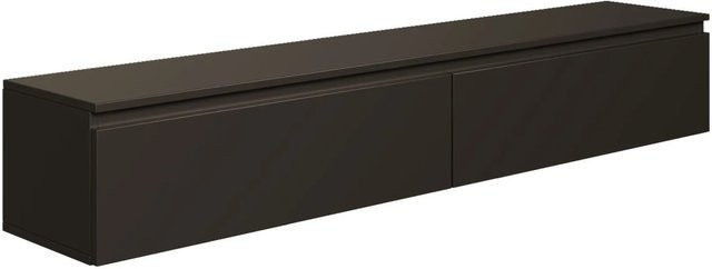 Selsey TV-Hängeboard Bemmi in Schwarz, modern und matt, Breite: 175 cm, Höhe: 28,4 cm, Tiefe: 31,8 cm - Bild 1