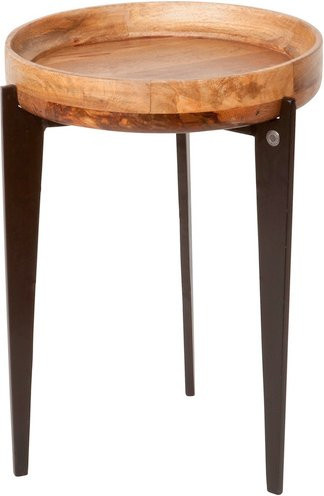 SIT Beistelltisch TOM TAILOR aus Mangoholz und Metall in Beige, B/H: 40 x 56 cm - Bild 1