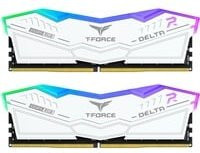 Team Group DDR5 Arbeitsspeicher T-Force Delta RGB D516GB 6400-32 White - Bild 1