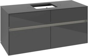 V&B Waschtischunterschrank Collaro in Glossy Grey mit B/H/T: 120 x 54,8 x 50 cm - Bild 1
