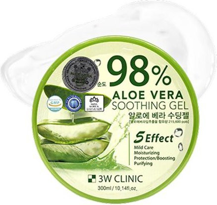 3W Clinic Aloe Vera Beruhigungsgel, 2x 300 ml, Unisex - Bild 1