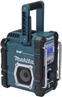 Makita Akku-Baustellenradio DMR112 mit DAB+, Bluetooth und USB in Schwarz und Türkis, IP64 spritzwassergeschützt, B/H/T: 16,3 x 29,4 x 28,2 cm - Bild 3