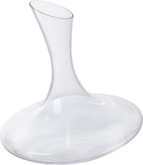Costa Nova Dekanter Baga aus Glas, transparent, 2er Pack, Volumen: 1,8 l, Höhe: 26 cm, Durchmesser: 23,5 cm, Länge: 18 cm - Bild 1