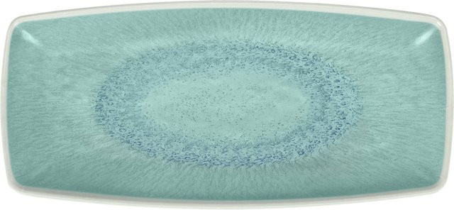 VEGA Servierplatte Torto aus Melamin, 6er Pack, türkis/blau, rechteckig, L: 24 cm, B: 11 cm, H: 2,5 cm - Bild 1