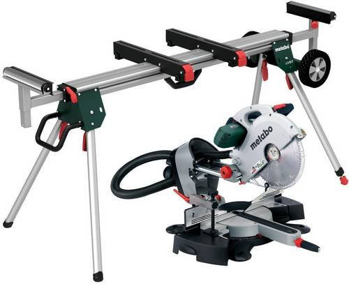 Metabo Kappsäge KGS 315 Plus Set mit Maschinenständer KSU 401, 2200W, 315mm Schnittbreite, 30mm Bohrungsdurchmesser - Bild 1
