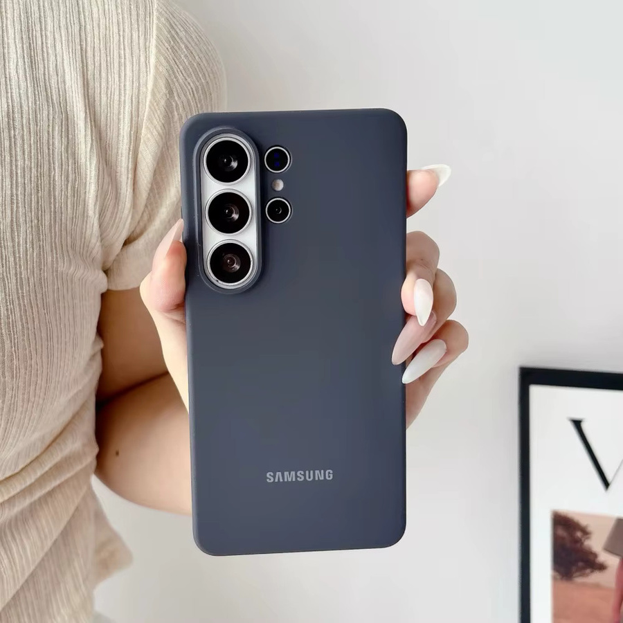 Magnetische Silikon Schutzhülle für Samsung S26 und S26 Ultra sowie S25 und S25 Ultra mit MagSafe Kompatibilität, stoßfest, in Blau oder Lila - Bild 3