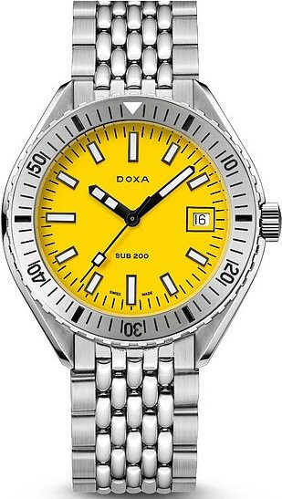 Doxa SUB200 Divingstar Armbanduhr, Automatik, Edelstahl, 42 mm, Herren - Bild 1