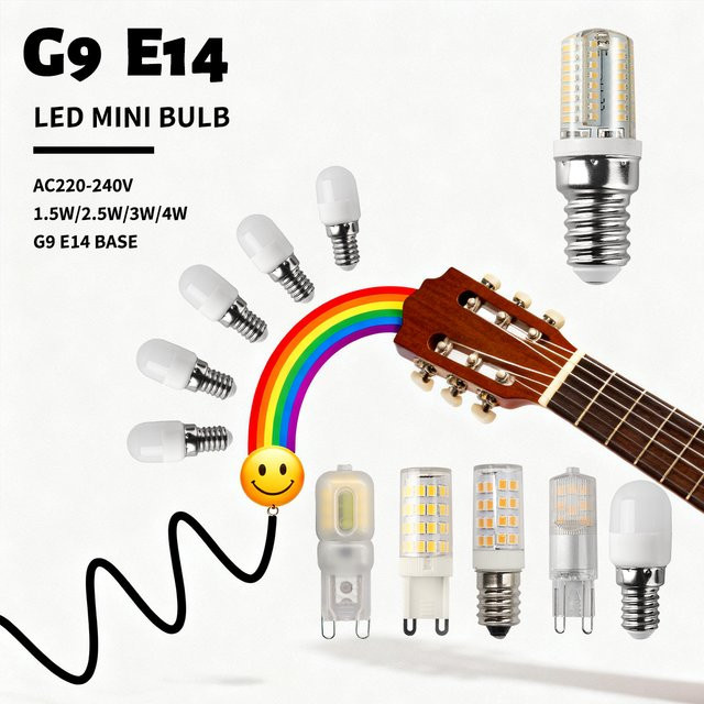5er Set G9 LED Lampen SMD2835 in Kaltweiß, 5W Ersatz für 30W Halogen, AC220V-240V - Bild 1