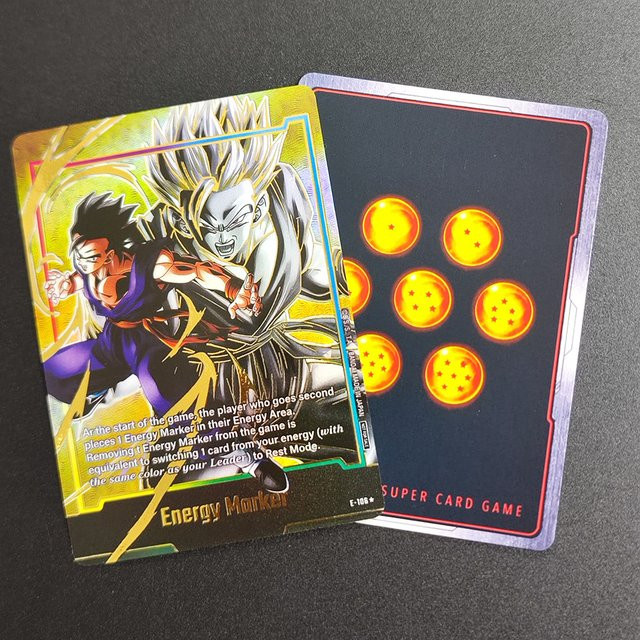 Bandai Dragon Ball Son Card EN Energiekarte, Einzelfigur, Pappe / Karton - Bild 1