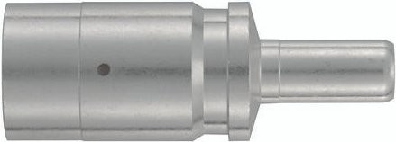 HARTING Axialschraubkontakt 09110006539 aus Messing in Silber - Bild 1