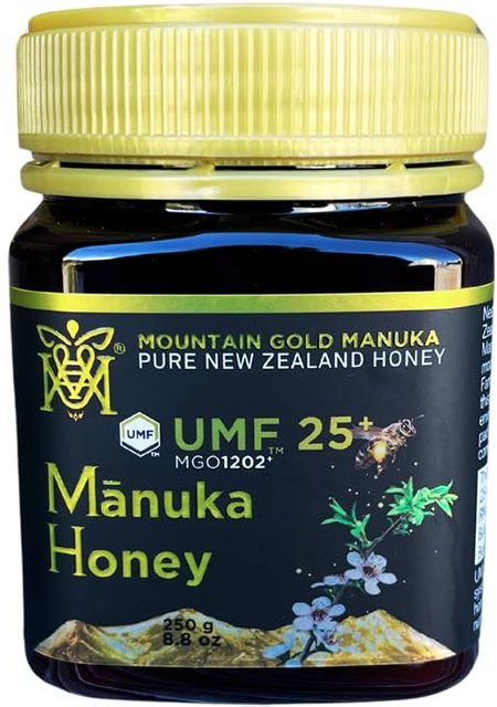 MOUNTAIN GOLD Manuka Honig roh 250 g - Bild 1