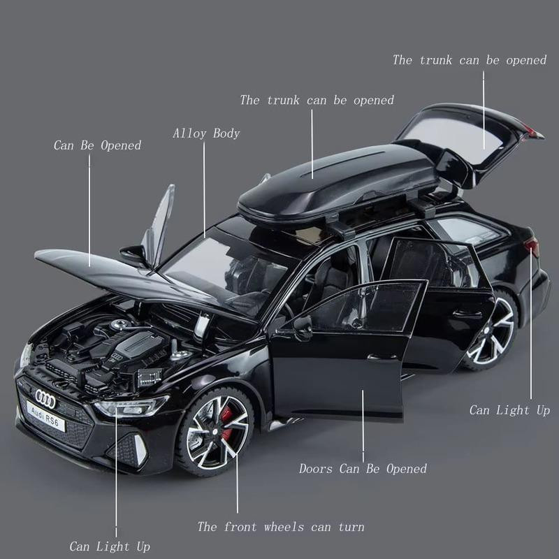 JJRC RS6 Spielzeugauto, 1:32, mit Ton und Licht, weiß - Bild 2