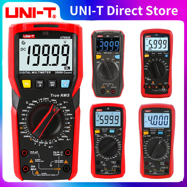 UNI-T Digitales Multimeter UT89XD Professioneller Elektrotester - Bild 1