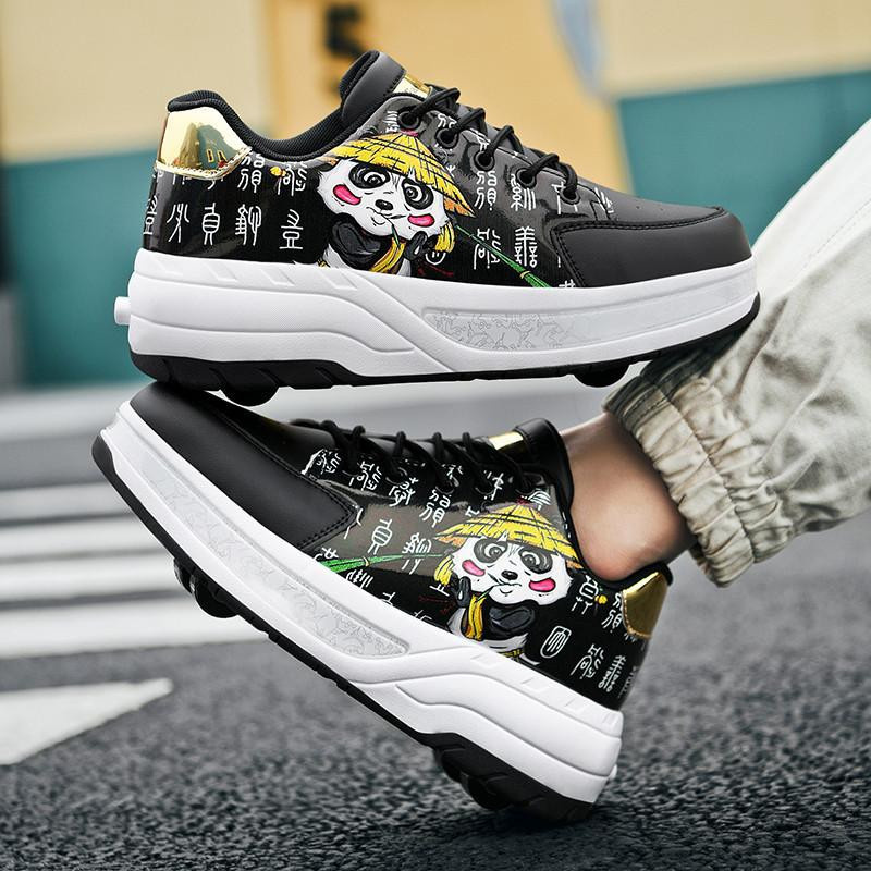 Flylo Unsichtbare Rollschuhe, Vierrad Rollschuhe, Größe 42 - Bild 3