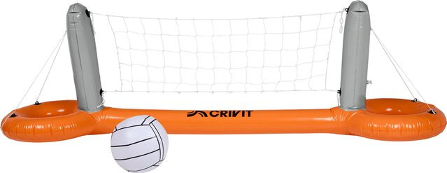 CRIVIT Aufblasbares Pool-Volleyballnetz und Tor-und-Korb-Set aus Kunststoff - Bild 1