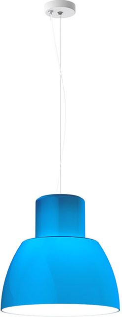 Nemo Lighting Lorosae 40 Pendelleuchte in Blau mit Glas und Metall - Bild 1