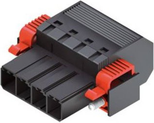 Weidmüller Buchsengehäuse-Kabel Schwarz, 30 Stück, Rastermaß: 7.62 mm - Bild 1