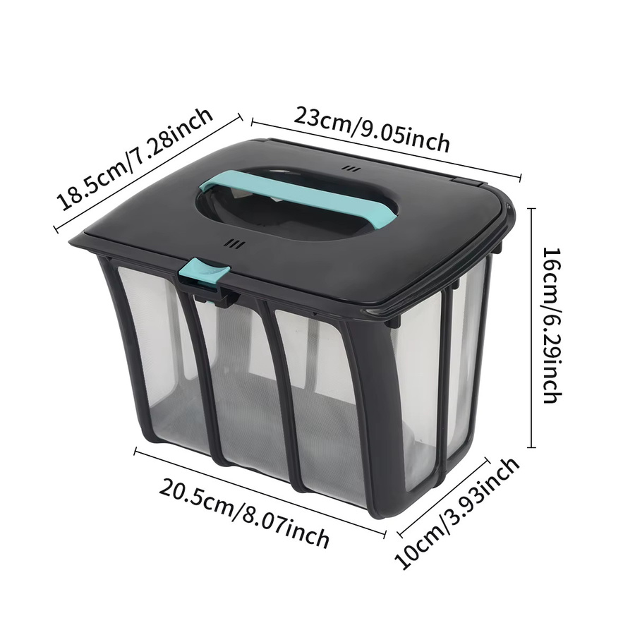 Aiper Ersatzfilter-Set für Scuba S1 und Scuba S1 2025 Roboter-Poolreiniger mit 180 µm Filterkorb und 3 µm Ultrafeinfilter - Bild 2