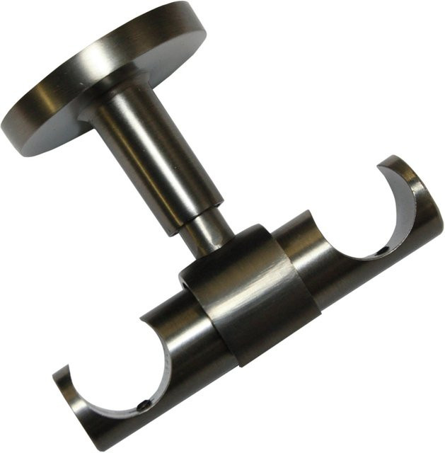 Gardinia Deckenträger Europa für Vorhangstangen mit Ø 19 mm in Silber-Antik - Bild 1