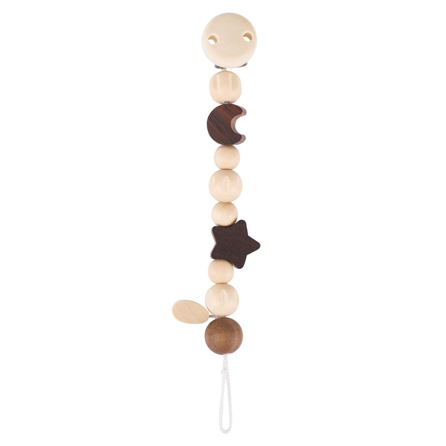 Goki Schnullerkette, Mond & Stern, Kinder - Bild 1