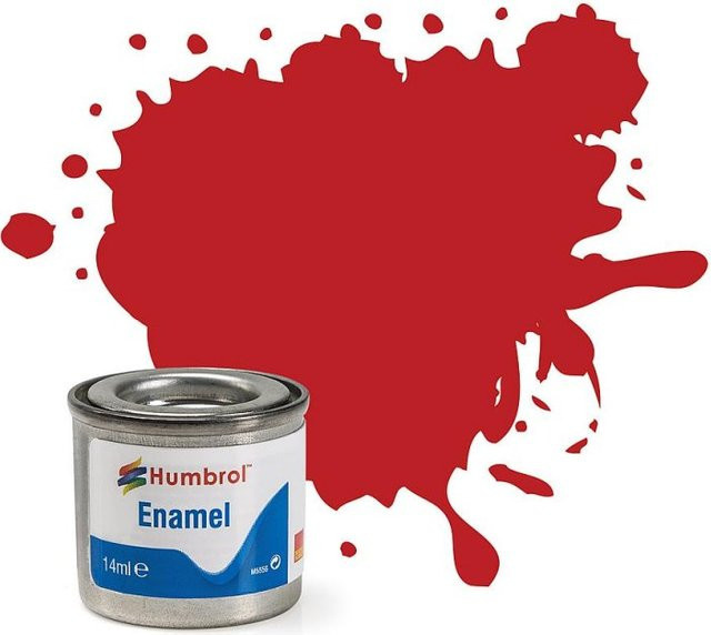 Humbrol Scharlachrot, Matt, 14 ml - Bild 1